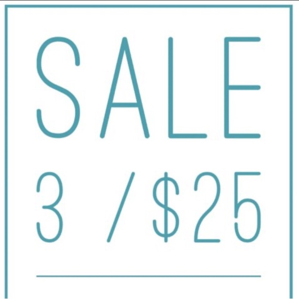🌺 3 for $25 🌺 SEE DESCRIPTION FOR DETAILS 😁